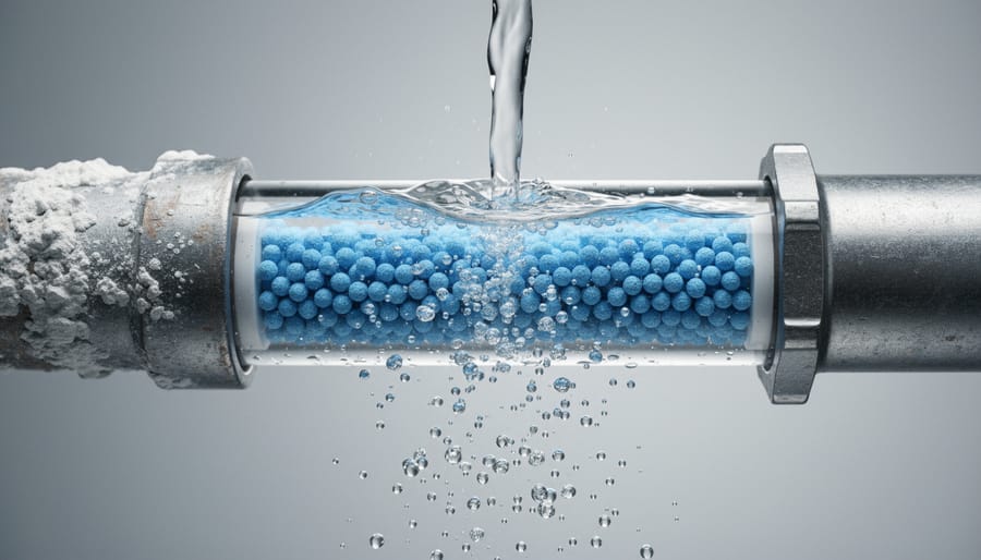 Template Assisted Crystallization scale reduction system with visible TAC media chamber